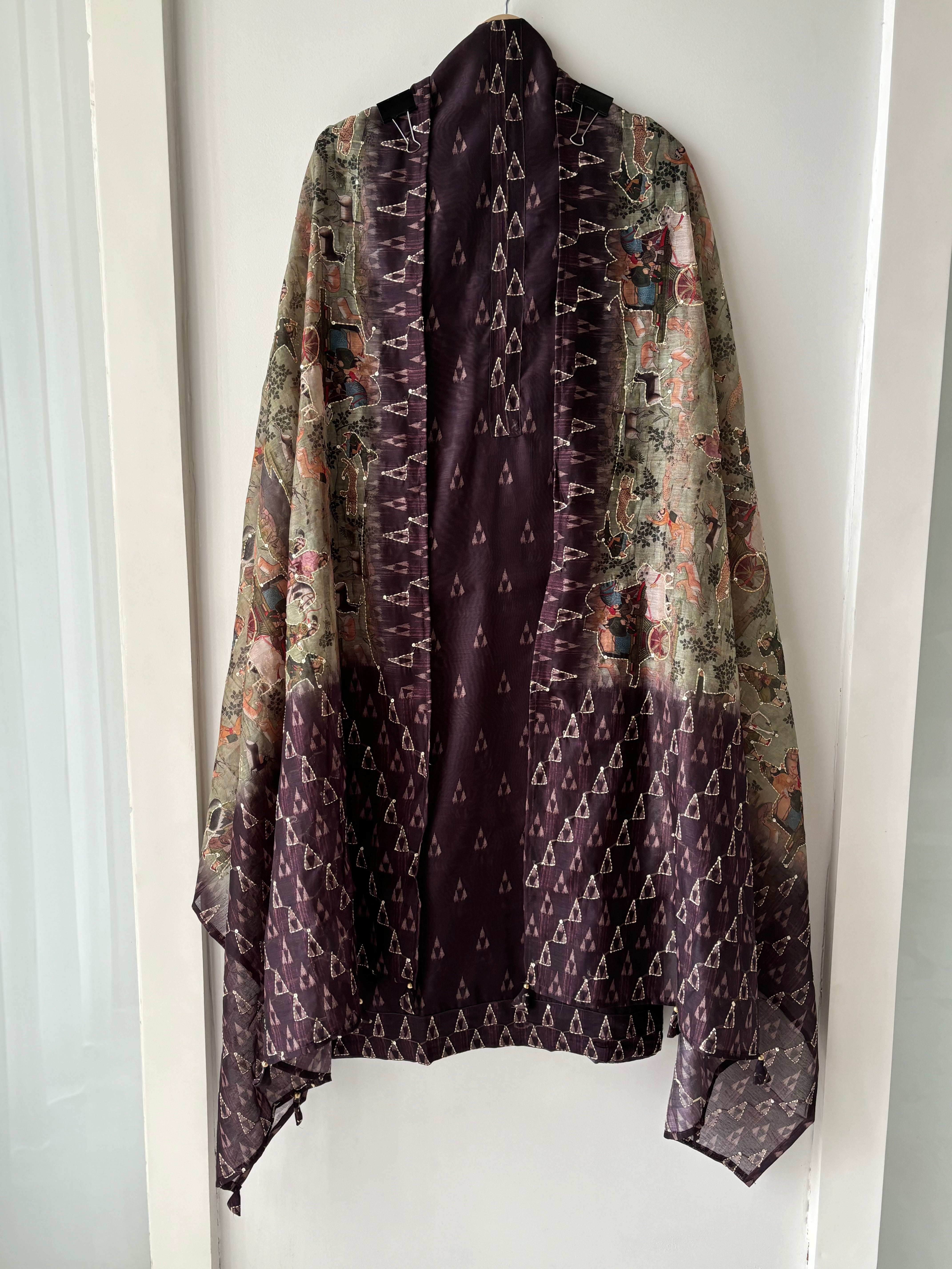 Kantha Work Suit
